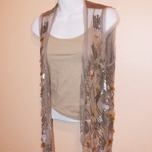Chicos sequin vest